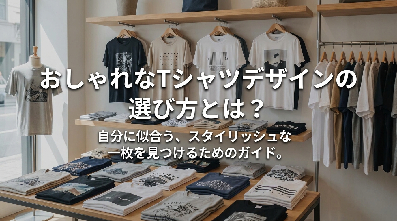 おしゃれなTシャツデザインの選び方とは？