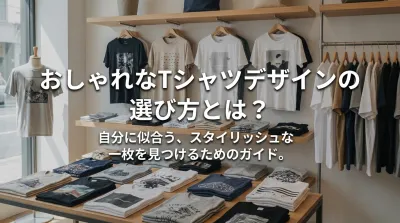 おしゃれなTシャツデザインの選び方とは？