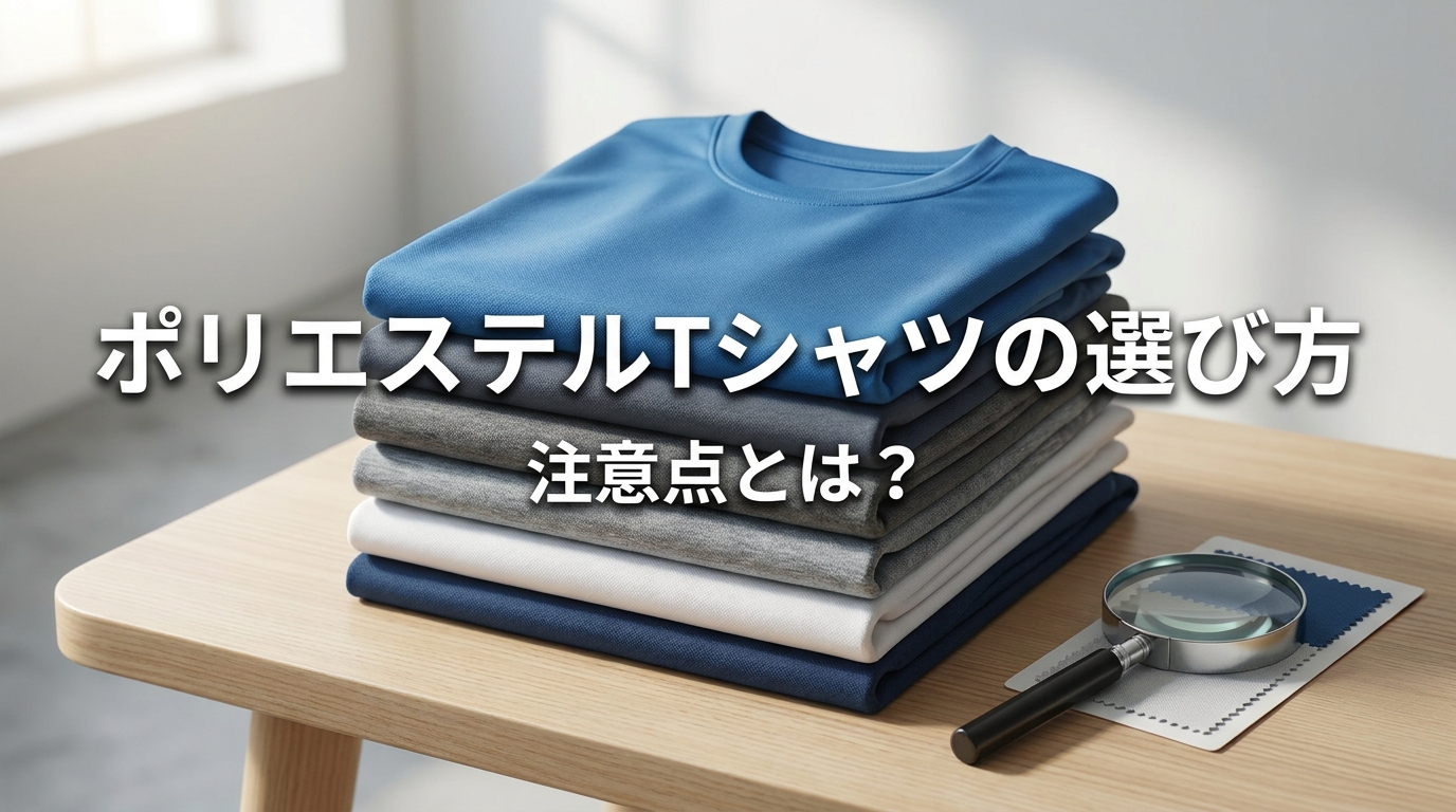 ポリエステルTシャツの選び方と注意点とは？