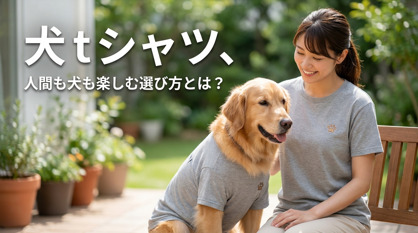 犬 tシャツ、人間も犬も楽しむ選び方とは？