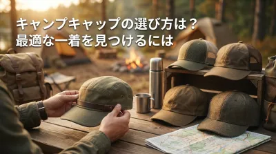 キャンプキャップの選び方は？最適な一着を見つけるには