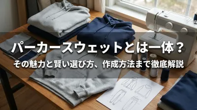 パーカースウェットとは一体？その魅力と賢い選び方、作成方法まで徹底解説