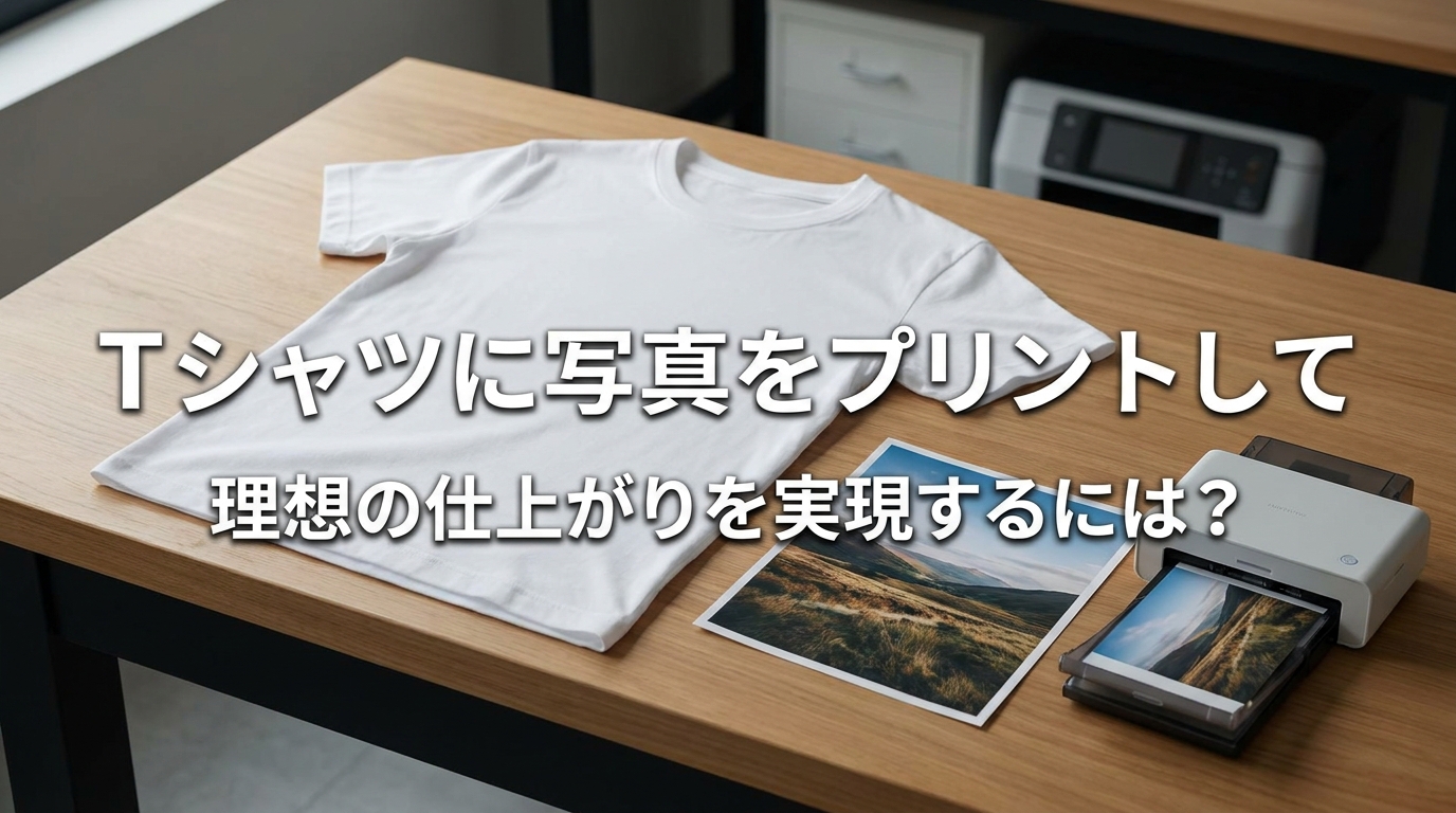 Tシャツに写真をプリントして理想の仕上がりを実現するには？