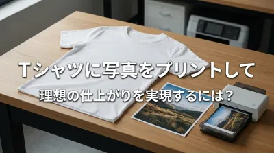 Tシャツに写真をプリントして理想の仕上がりを実現するには？