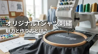 オリジナルTシャツ刺繍、魅力と作り方とは？