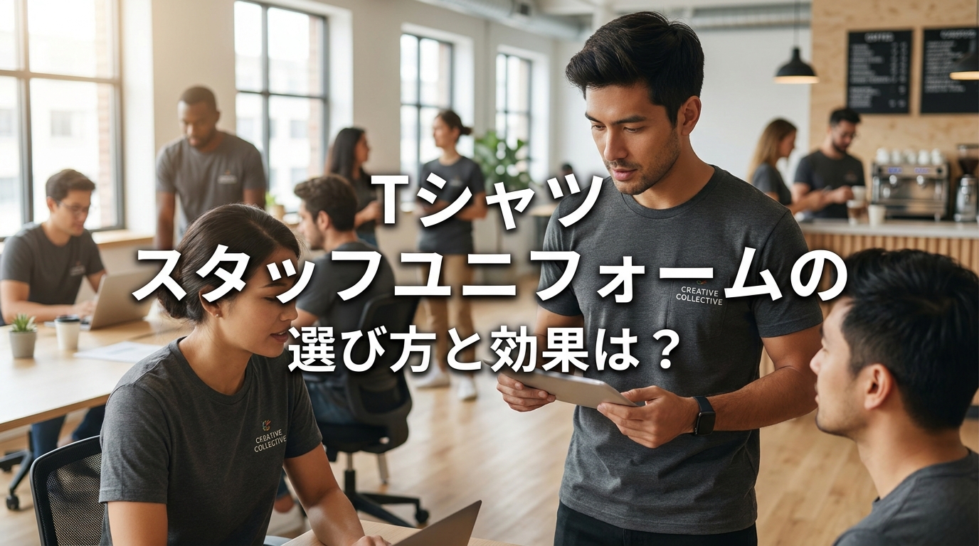tシャツ スタッフユニフォームの選び方と効果は?