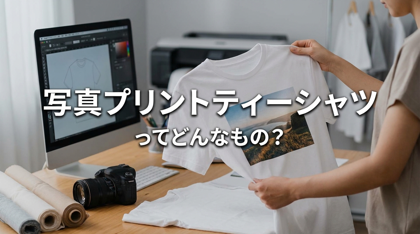 写真プリントティーシャツってどんなもの？