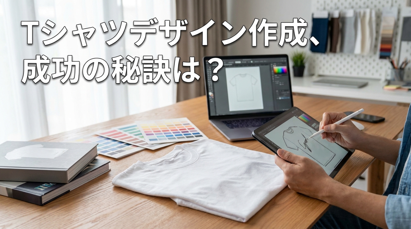 Tシャツデザイン作成、成功の秘訣は?