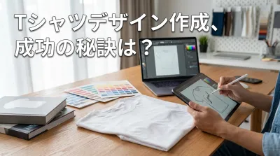 Tシャツデザイン作成、成功の秘訣は？