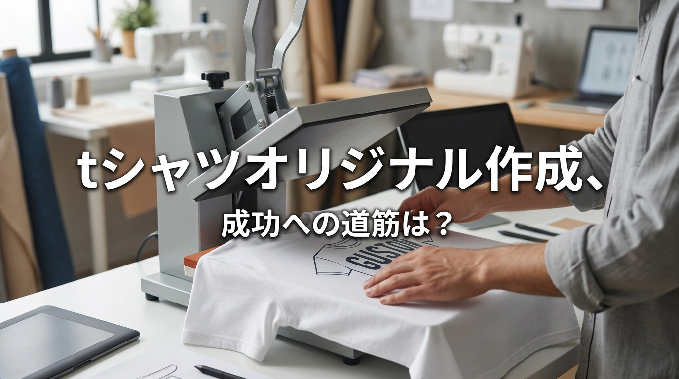 tシャツオリジナル作成、成功への道筋は?