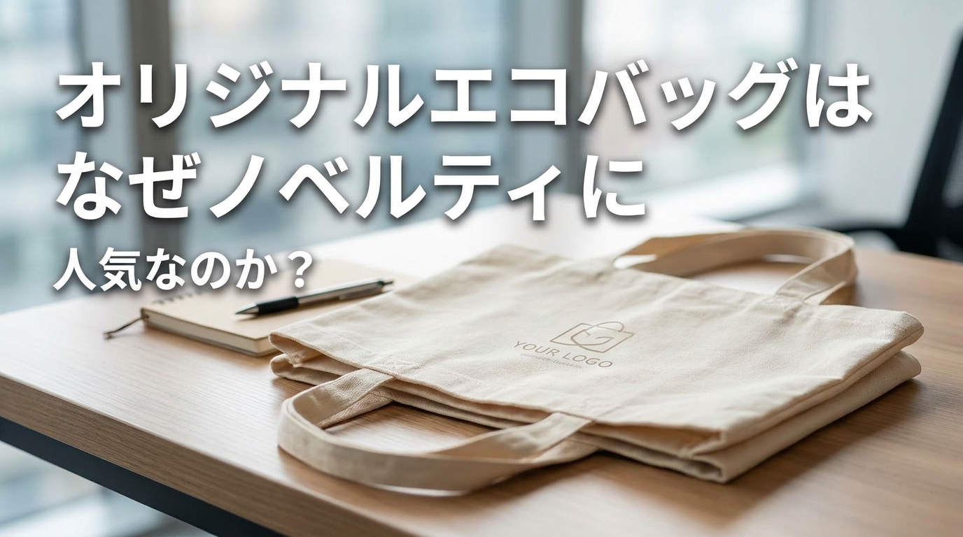 オリジナルエコバッグはなぜノベルティに人気なのか?
