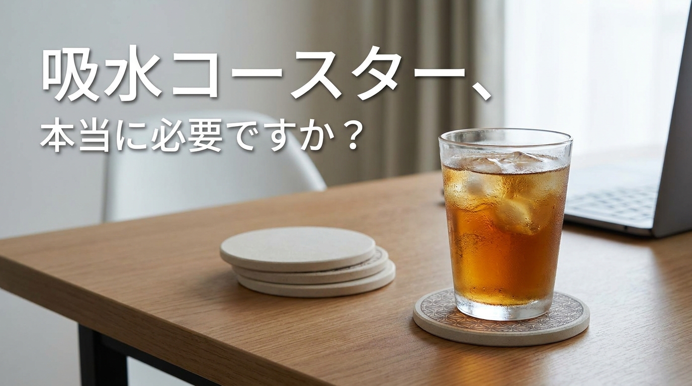 吸水コースター、本当に必要ですか?