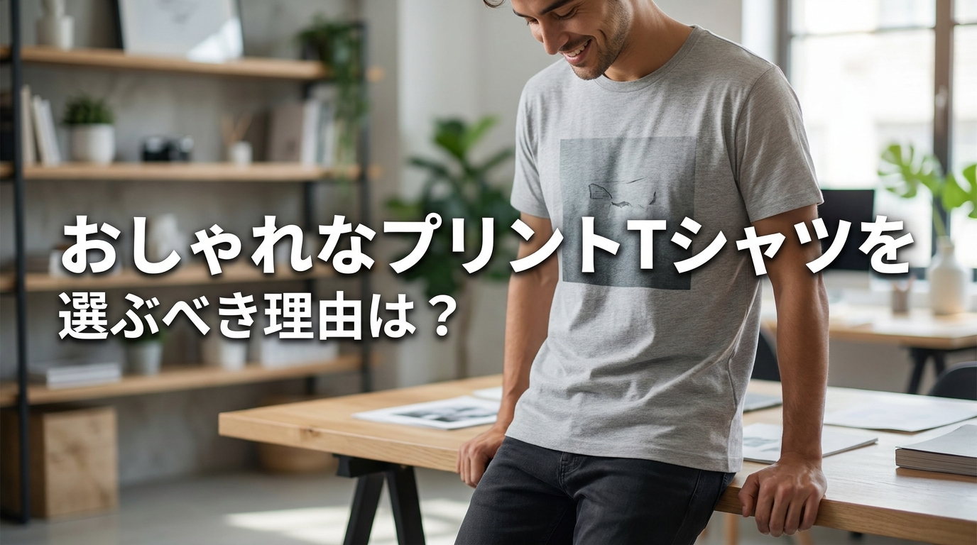 おしゃれなプリントTシャツを選ぶべき理由は?