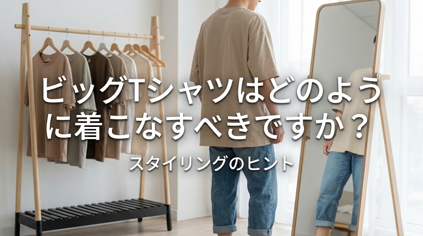 ビッグtシャツはどのように着こなすべきですか？