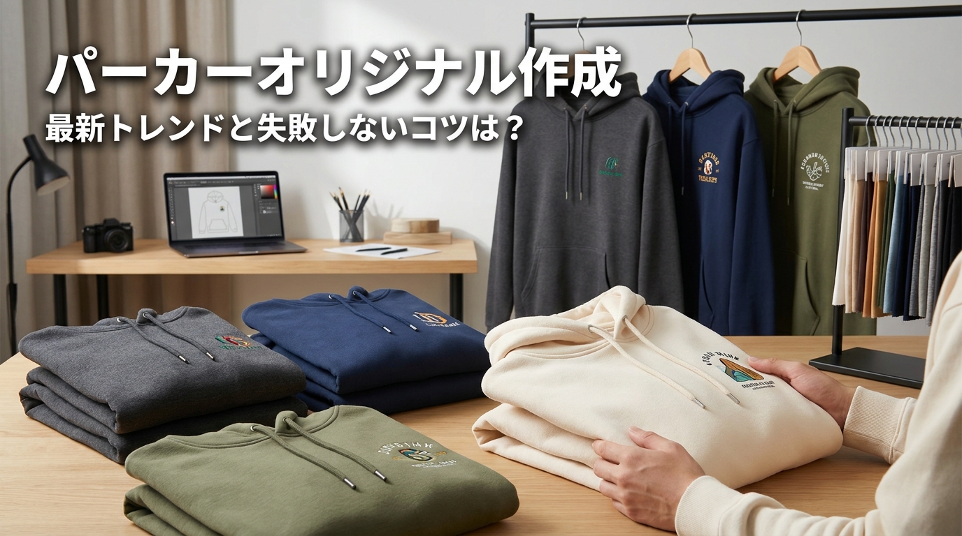 パーカーオリジナル作成、最新トレンドと失敗しないコツは?