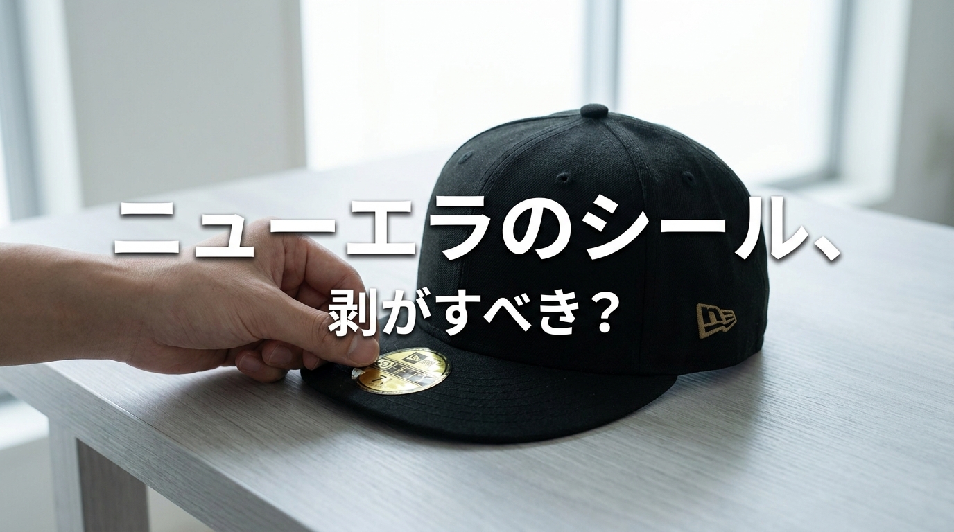 ニューエラのシール、剥がすべき?その意味と文化とは?