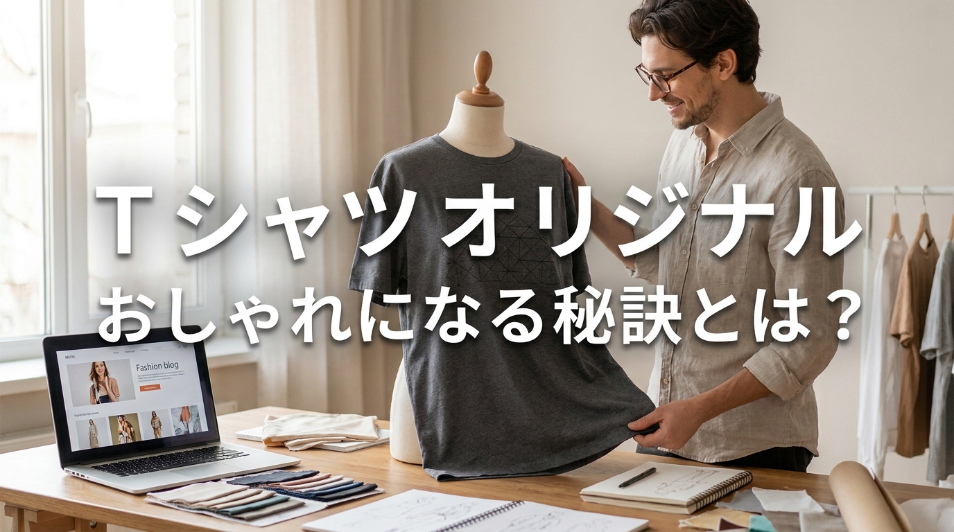 Tシャツ オリジナルがおしゃれになる秘訣とは?