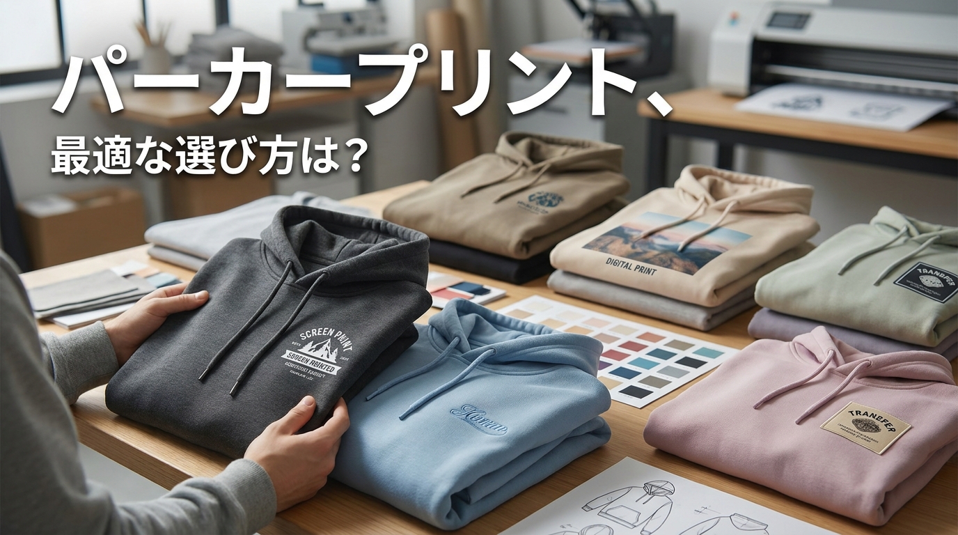 パーカープリント、最適な選び方は?