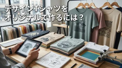 デザインTシャツをオリジナルで作るには？