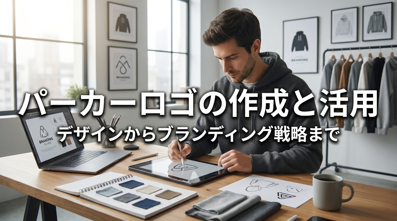 パーカーロゴはどのように作成し活用すべきですか?
