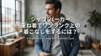 シャツ パーカー 重ね着でワンランク上の着こなしをするには？