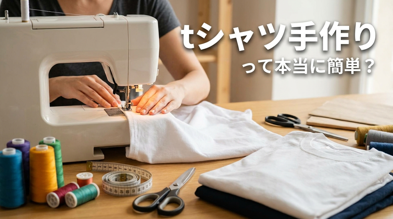 tシャツ手作りって本当に簡単？