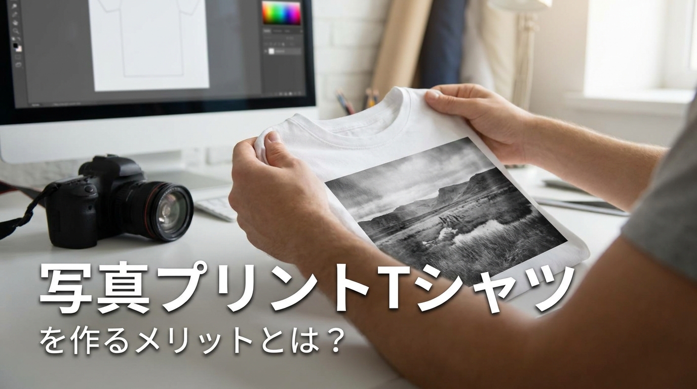 写真プリントTシャツを作るメリットとは？