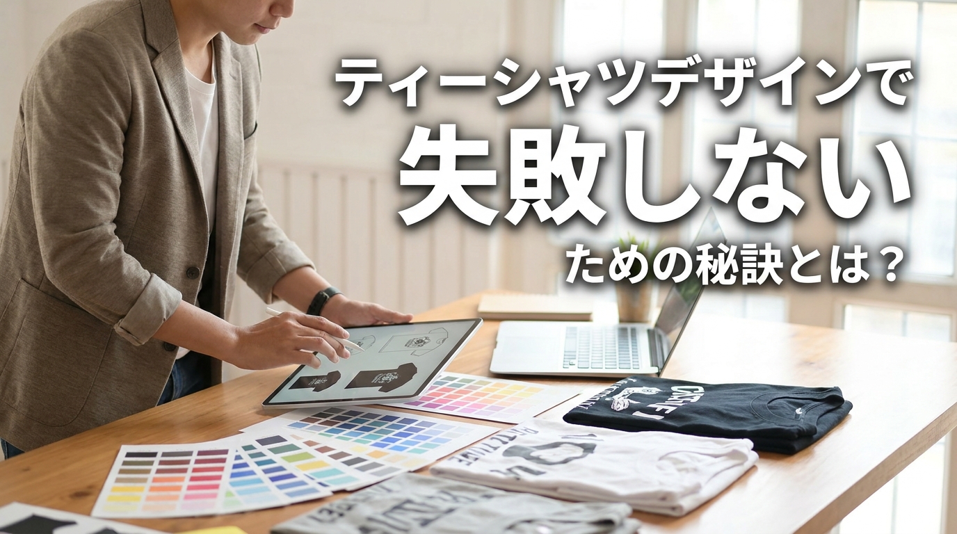 ティーシャツデザインで失敗しないための秘訣とは?