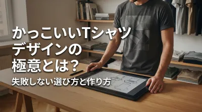 かっこいいTシャツデザインの極意とは？失敗しない選び方と作り方