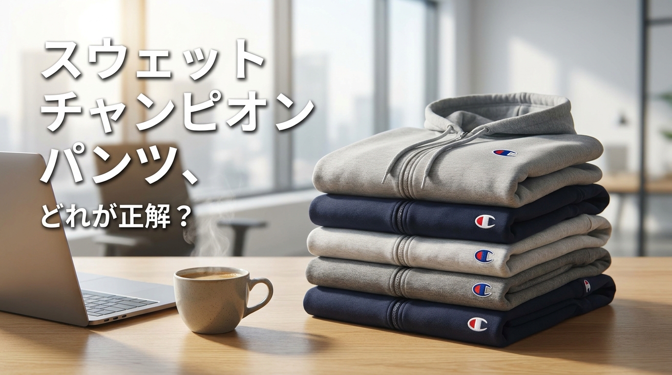 スウェット チャンピオン パンツ、どれが正解?