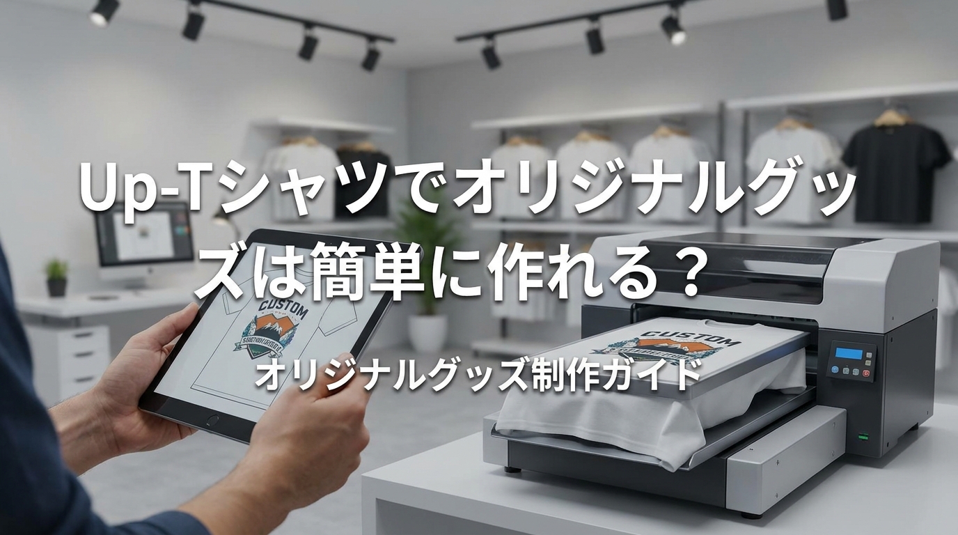 Up-Tシャツでオリジナルグッズは簡単に作れる?