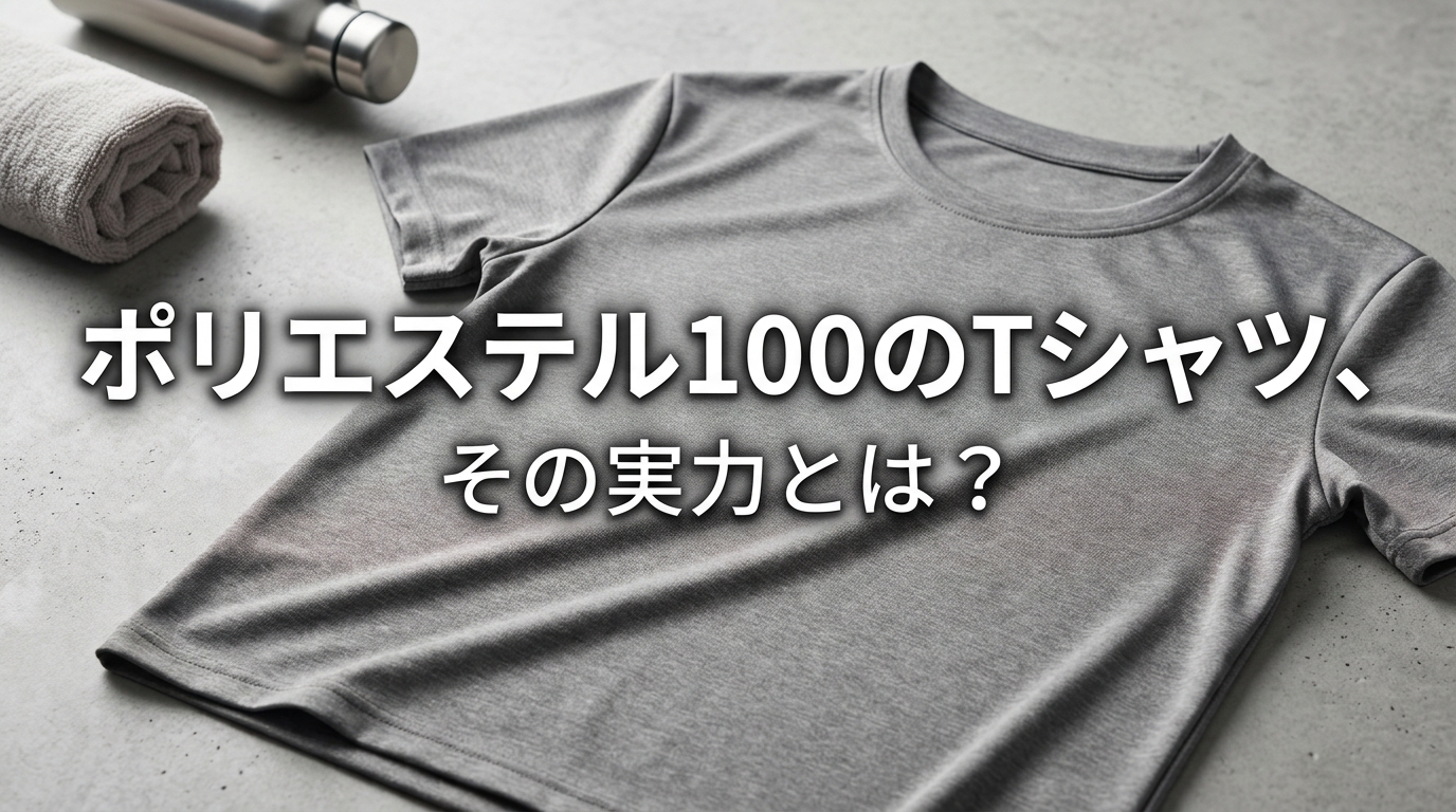 ポリエステル100のTシャツ、その実力とは?
