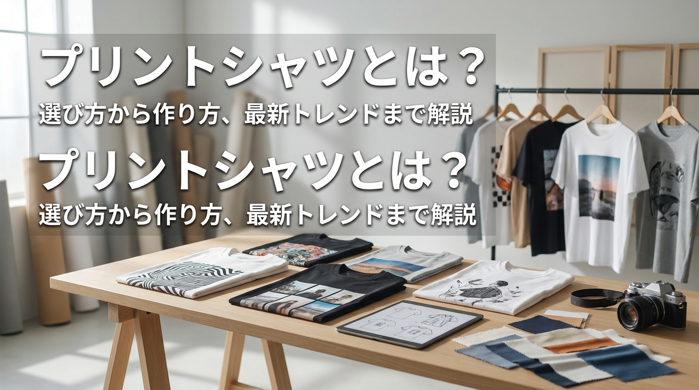 プリントシャツとは?選び方から作り方、最新トレンドまで解説