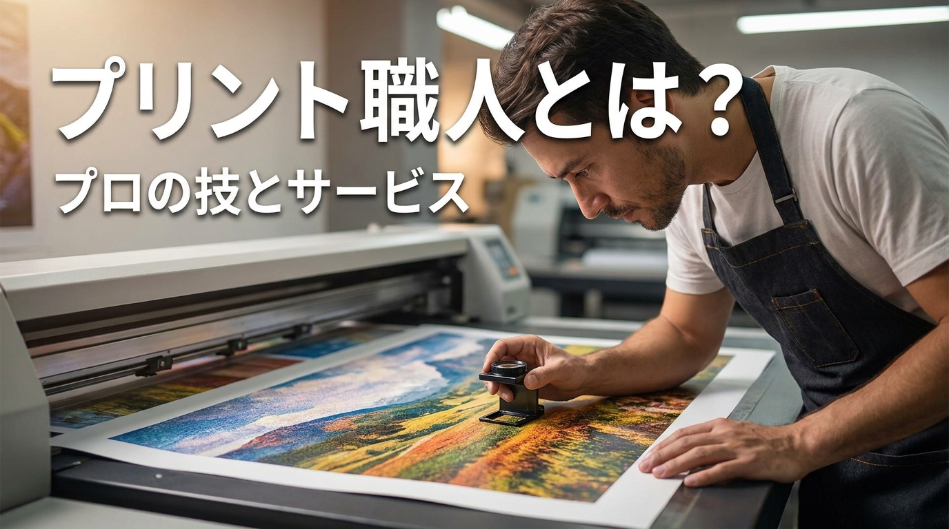 プリント職人とは?プロの技とサービス