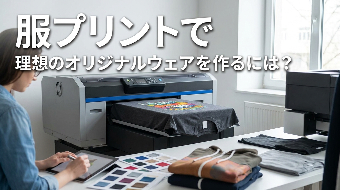 服プリントで理想のオリジナルウェアを作るには？