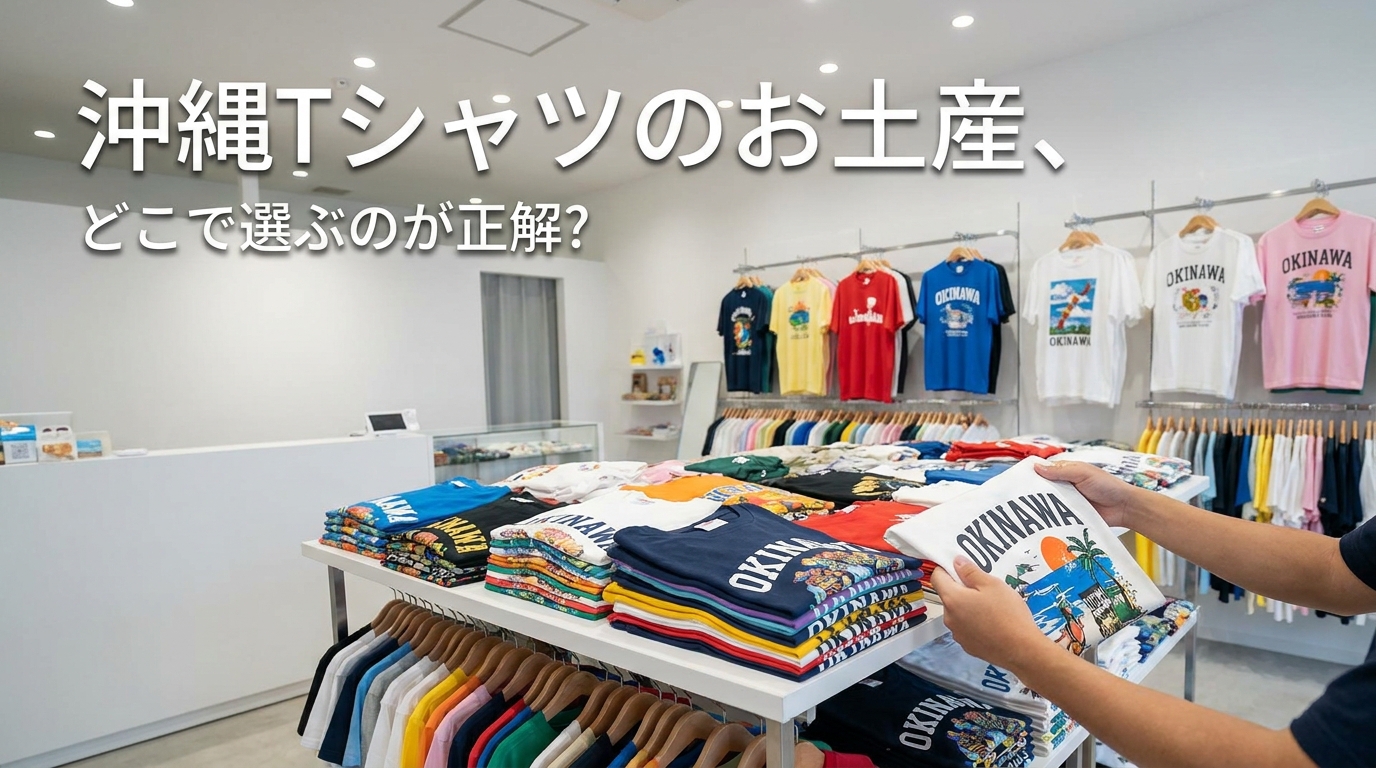 沖縄Tシャツのお土産、どこで選ぶのが正解？
