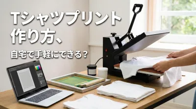Tシャツプリント 作り方、自宅で手軽にできる？