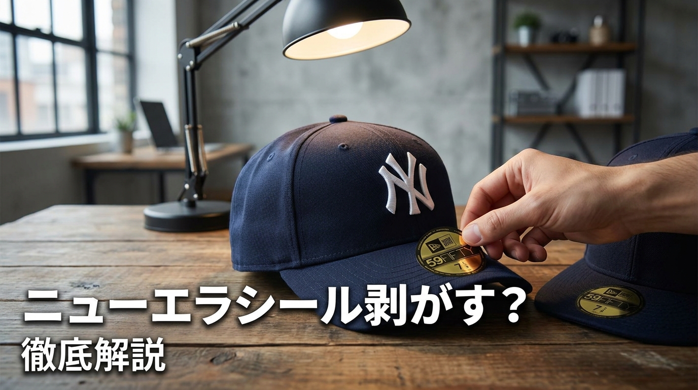 ニューエラシール剥がす?剥がさない?徹底解説