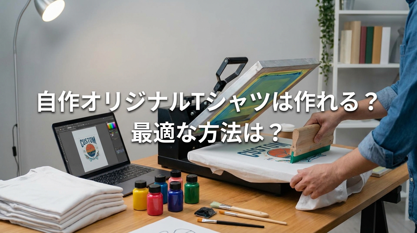 自作オリジナルTシャツは作れる?最適な方法は?