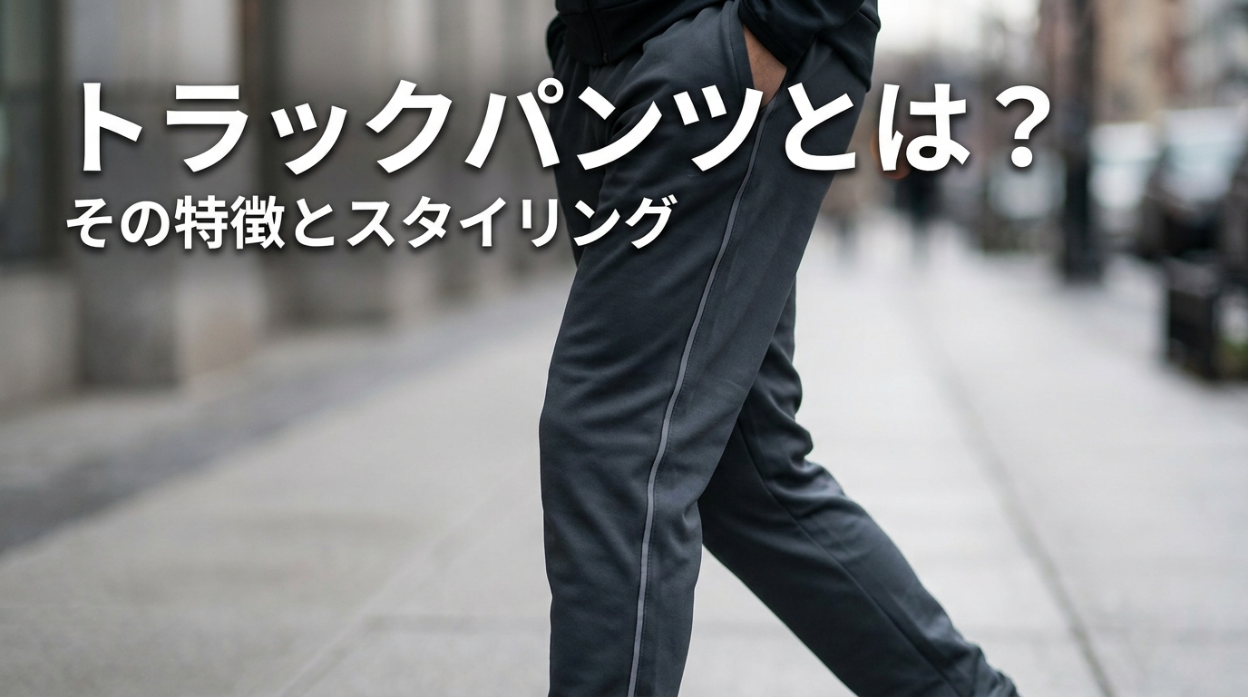 トラックパンツとは？その意味と魅力