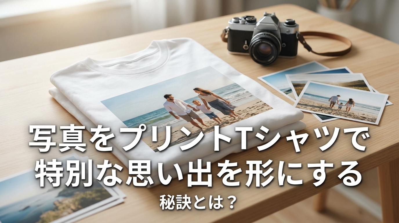 写真をプリントTシャツで特別な思い出を形にする秘訣とは？