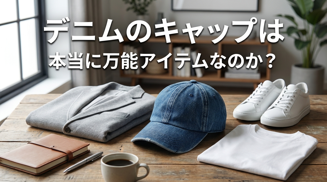 デニムのキャップは本当に万能アイテムなのか？