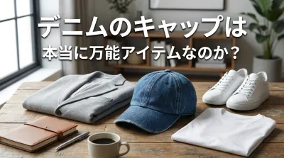 デニムのキャップは本当に万能アイテムなのか？