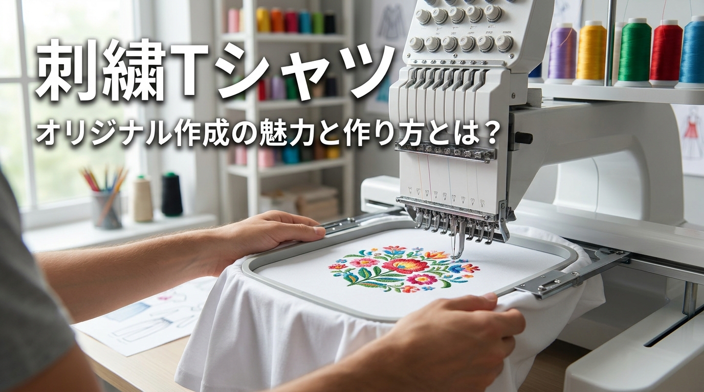 刺繍Tシャツ オリジナル作成の魅力と作り方とは？