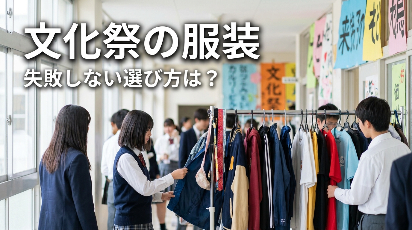 文化祭の服装、失敗しない選び方は？