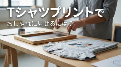 tシャツ プリントでおしゃれに見せるには？