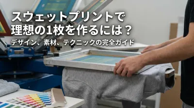 スウェットプリントで理想の1枚を作るには？