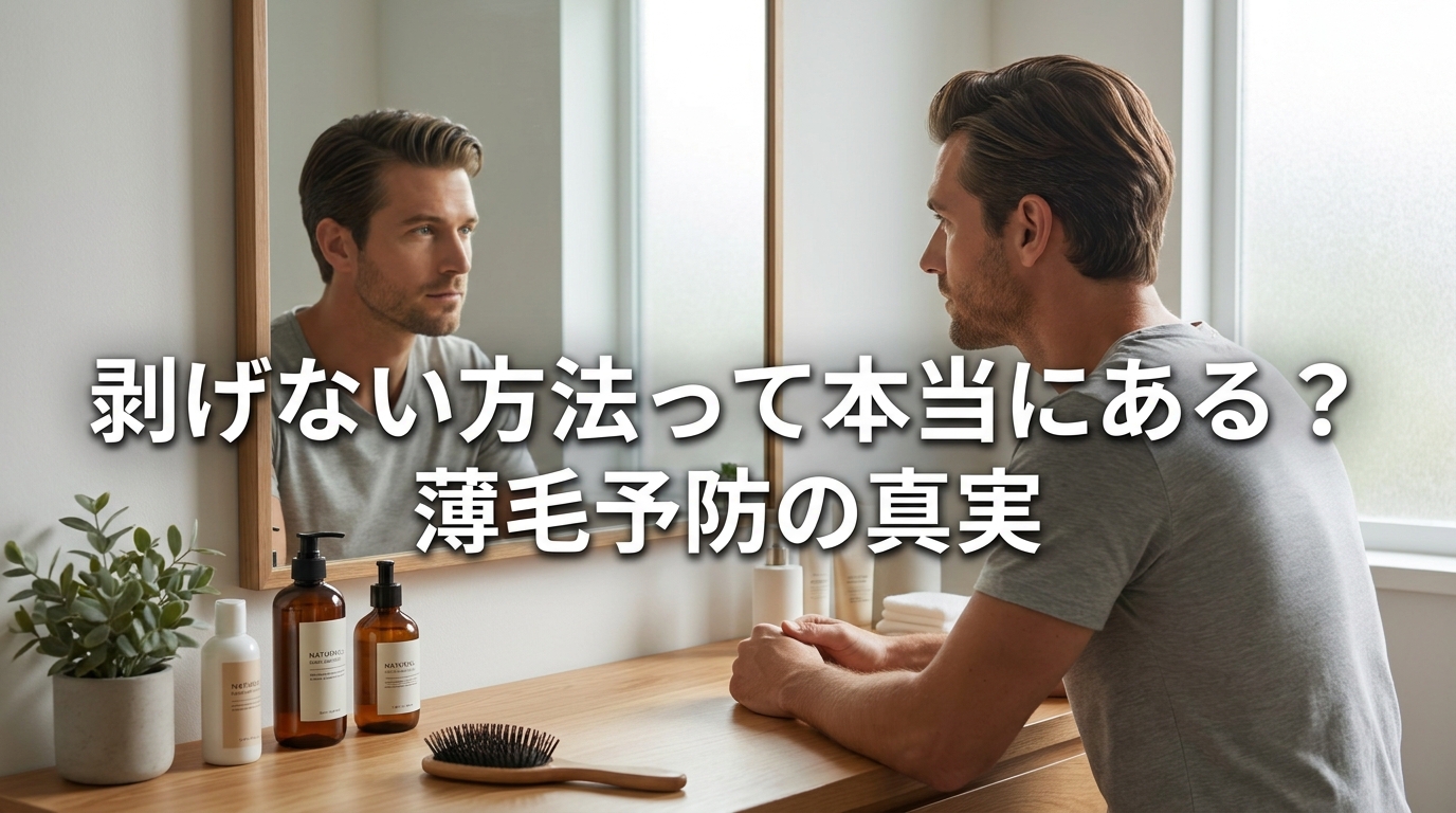 剥げない方法って本当にある？薄毛予防の真実