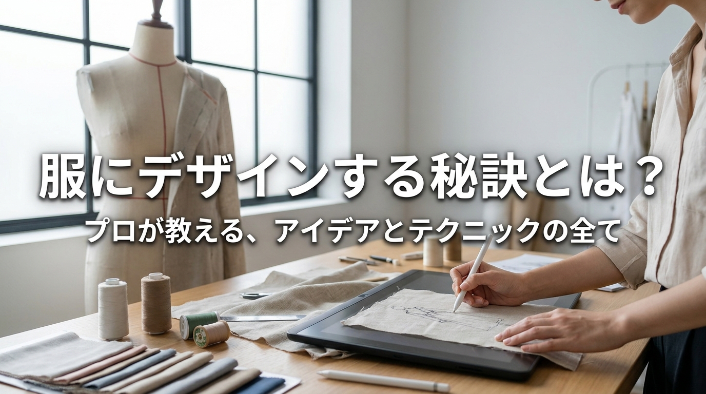 服にデザインする秘訣とは？