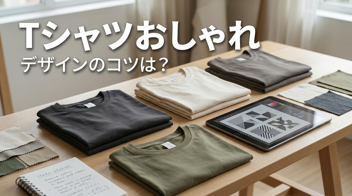 tシャツおしゃれ デザインのコツは?
